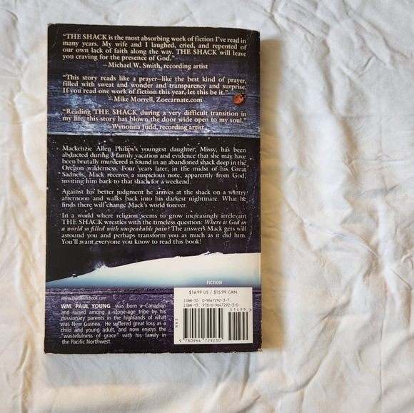 ✨4 For 20✨WM Paul Young The Shack - Picture 2 of 4